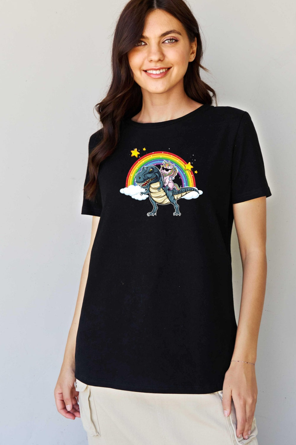 Simply Love Full Size Dinosaur Graphic T-Shirt