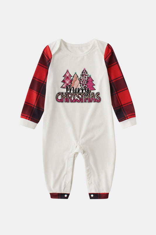 MERRY CHRISTMAS Graphic Jumpsuit